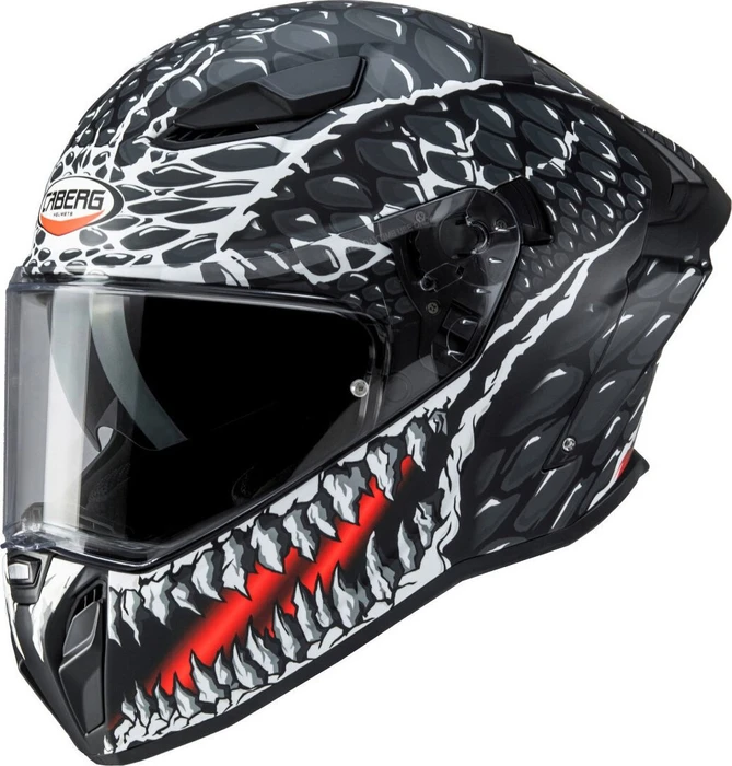 Caberg Drift Evo II Crok matt schwarz/grau/rot