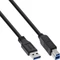 InLine USB-A 3.0 auf USB-B 3.0 Adapterkabel, 1m Vorschaubild
