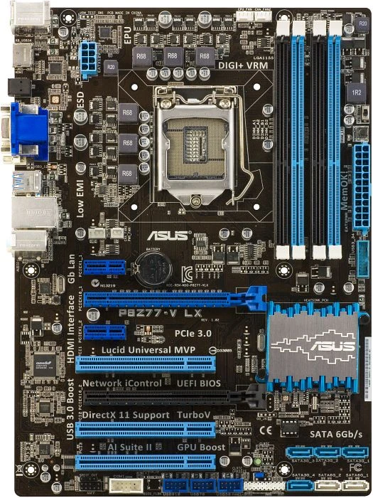 ASUS P8Z77-V LX (Intel 1155)