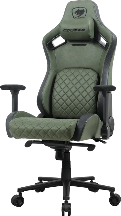 Cougar Defensor S CGR-DSF-GEB Gamingstuhl, army green
