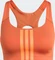adidas Optime Workout 3-Streifen Medium-Support Sport-BH fox orange (Damen) Vorschaubild