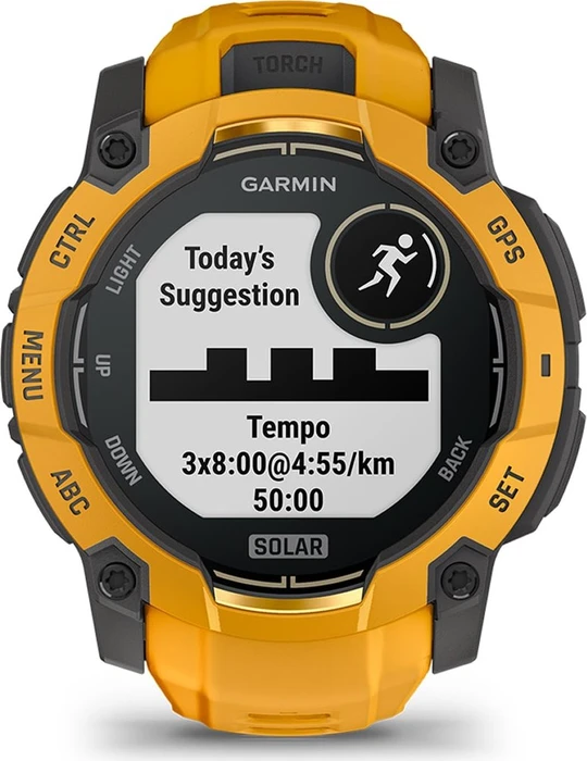Garmin Instinct 3 Solar 45mm sunburst/grey