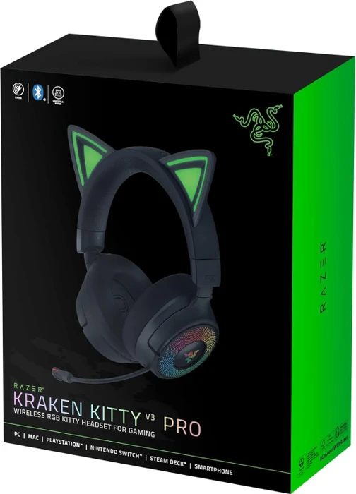 Razer Kraken Kitty V3 Pro Black