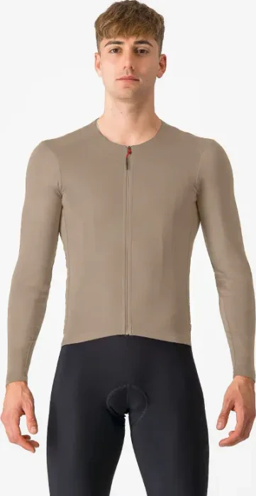Castelli Fly Trikot langarm clay (Herren)