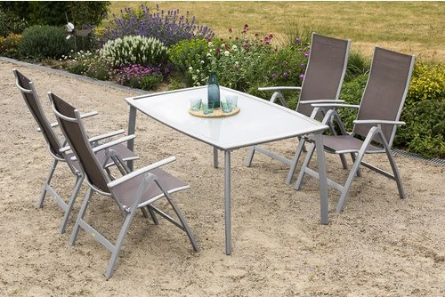 Merxx Carrara Gartenmöbel-Set taupe