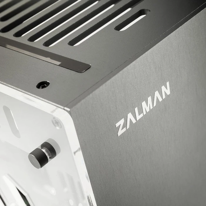 Zalman Z-Machine 300, silber, Acrylfenster, Mini-ITX