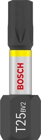 Bosch Professional Impact Torx Bit 1/4", T25x25mm, 25 Stück