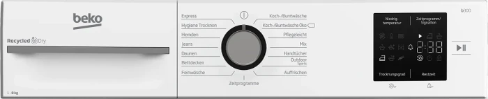 Beko b300 BM3T38220X Wärmepumpentrockner – Bild 4 von 5