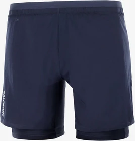 Salomon Cross Twinskin Hose kurz night sky (Herren)