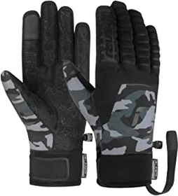 Reusch Raptor R-Tex XT Touch-Tec Skihandschuhe dark camo/black
