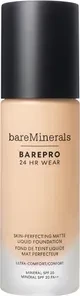 bareMinerals barePro 24h Matte Comfort Liquid Foundation fair 10 warm LSF20, 30ml