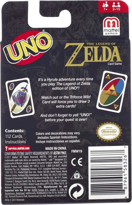 UNO The Legend of Zelda