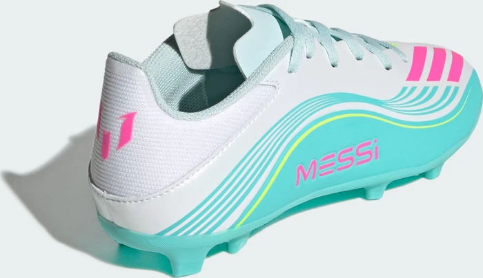 adidas F50 Messi League FG/MG cloud white/lucid pink/flash aqua (Junior)