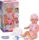 Zapf creation BABY born Puppe - Lena pink mit rosa Outfit und Zubehör 36cm (840726)