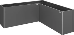 Biohort Pflanzbeet Belvedere L200Maxi Hochbeet 201x201cm dunkelgrau-metallic