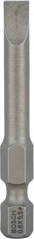 Bosch Professional Extra Hart Schlitz Bit 1/4", 5.5x49mm, 3 Stück
