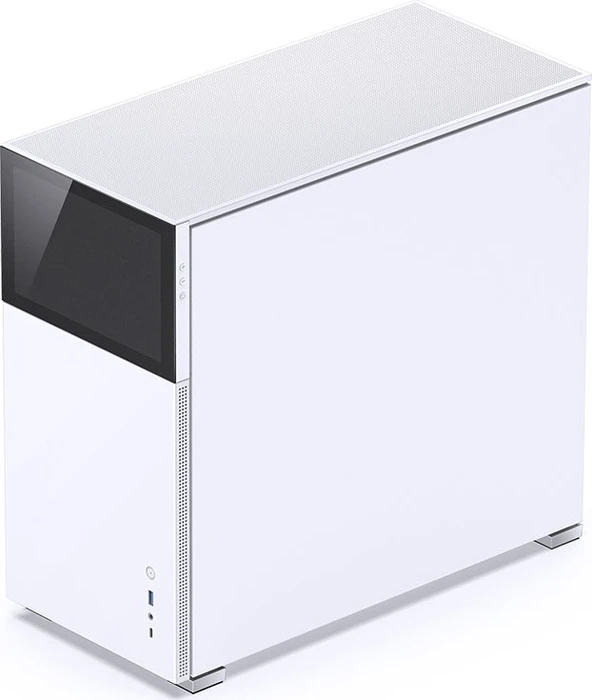 Jonsbo D41 Screen White, weiß, Glasfenster