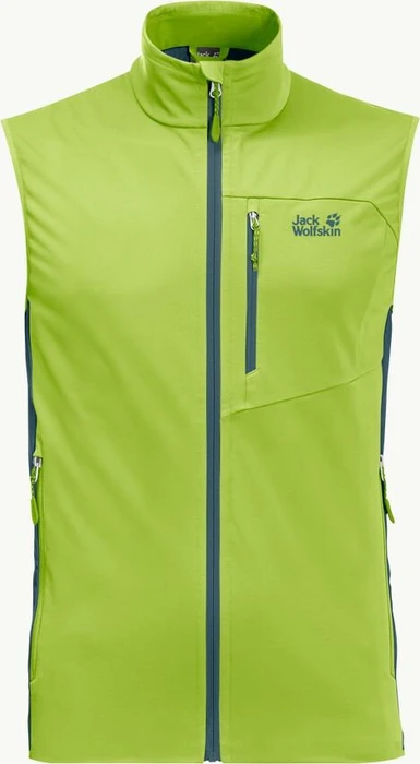 Jack Wolfskin Highest Peak Funktionsweste fresh green (Herren)