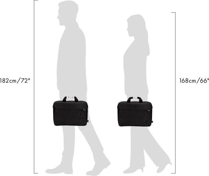 Dicota Top Traveller ONE 13-14.1" Notebooktasche, schwarz