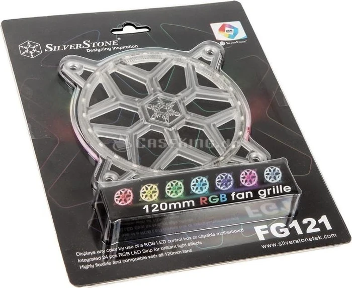 SilverStone RGB Lüftergitter 120mm