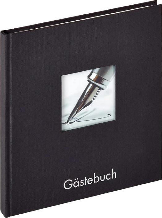Walther Design Buch Gästebuch Fun 25x23 schwarz