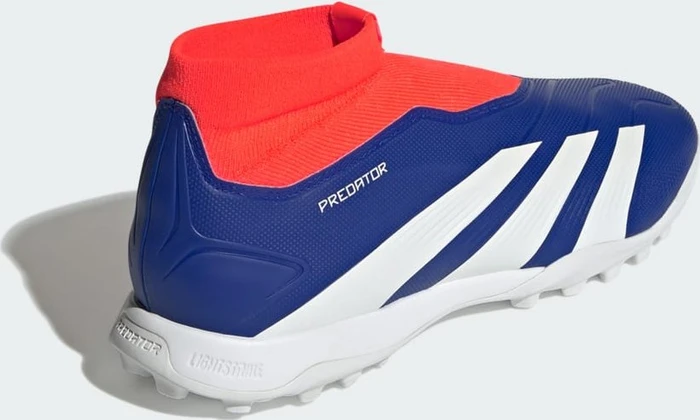 adidas Predator League Laceless Turf Boots lucid blue/cloud white/solar red