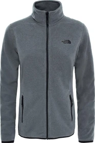 The North Face 100 Glacier Full Zip Funktionsjacke grey heather (Damen)