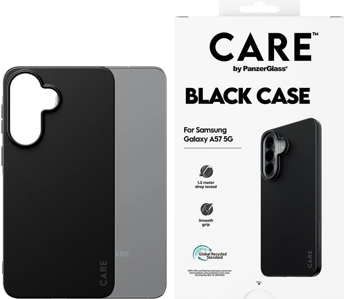 PanzerGlass Care TPU Case für Samsung Galaxy A57 5G schwarz