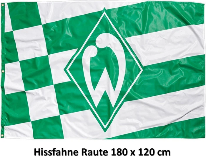 SV Werder Bremen 180x120cm Fahne