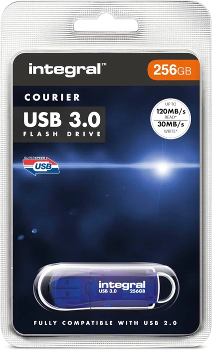 Integral Courier 256GB, USB-A, USB 3.2 Gen 1×1