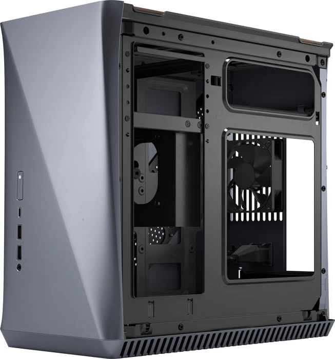 Fractal Design Era ITX Titanium Grey Walnut, Mini-ITX