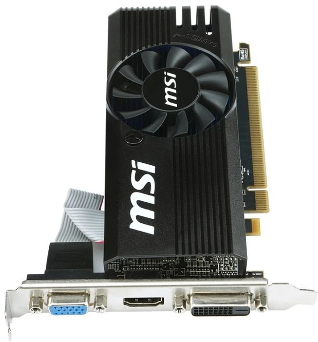 MSI Radeon R7 240, R7 240 4GD3 LP, 4GB DDR3, VGA, DVI, HDMI
