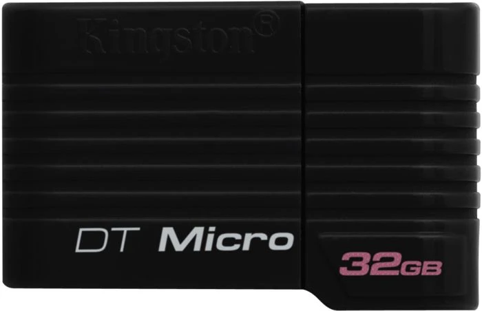 Kingston DataTraveler Micro 32GB schwarz, USB-A, USB 2.0