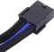 SilverStone PP07-PCIBA, 6/8-Pin PCIe Verlängerung 250mm, sleeved schwarz/blau Vorschaubild