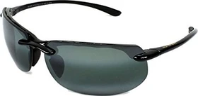 Maui Jim Banyans 67mm schwarz/grau (Herren)