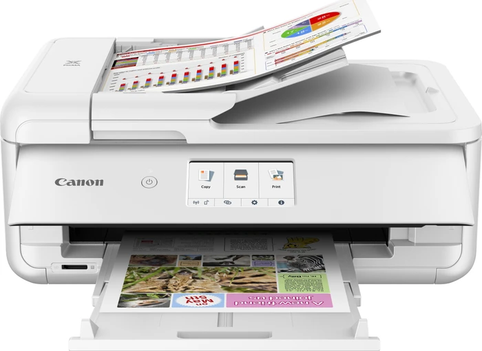 Canon PIXMA TS9551C weiß, Tinte, mehrfarbig