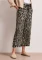 Street One Gemusterte Wide Leg Hose schwarz (Damen) Vorschaubild