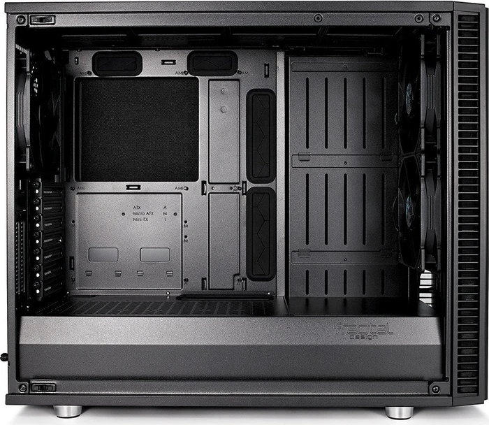 Fractal Design Define S2 Blackout, Glasfenster, schallgedämmt