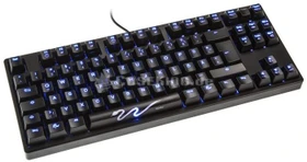 Ducky Shine 3 Slim [TKL], LEDs blau, MX BROWN, USB, DE