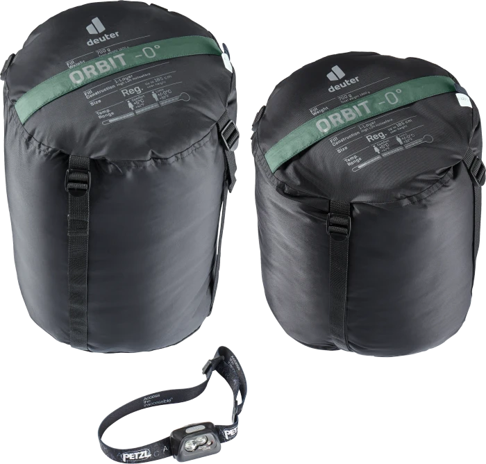 Deuter Orbit 0° Mumienschlafsack ivy/ink