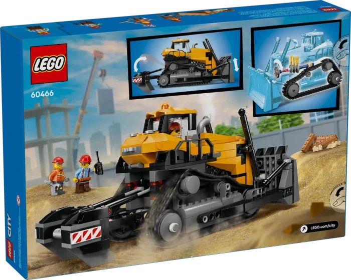 LEGO City - Gelber Bulldozer
