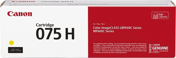 Canon Toner 075H Y gelb