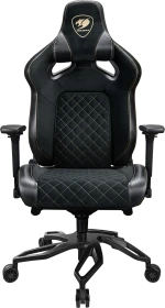Cougar Titan Pro V2 Gold F CGR-T2F-GLB Gamingstuhl, schwarz/gold