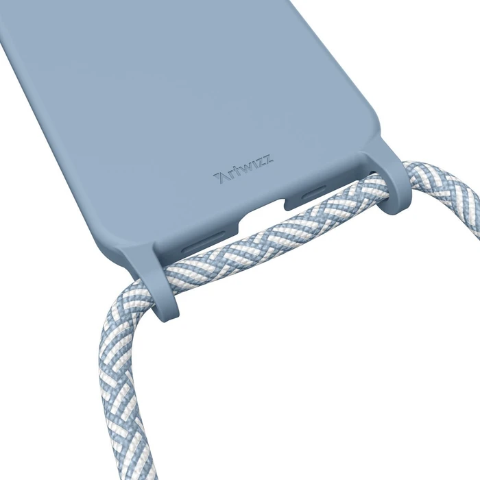 Artwizz HangOn Case Silicone für Apple iPhone 12 Mini Nordic-Blue