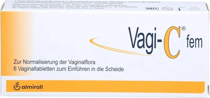 Vagi-C fem Vaginaltabletten, 6 Stück