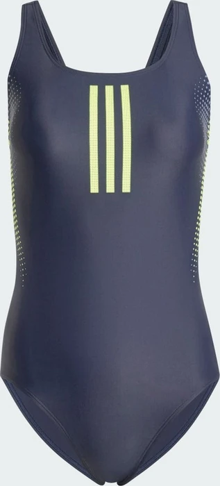 adidas 3-Streifen Rubber Graphic Badeanzug legend ink (Damen)