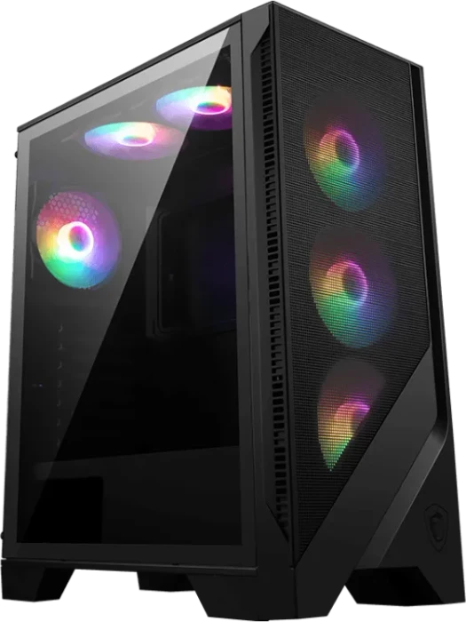 MSI MAG Forge 120A Airflow, Glasfenster