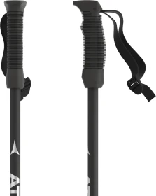 Atomic AMT Telescopic Touren Skistock schwarz/silber (Junior) (Modell 2024/2025)