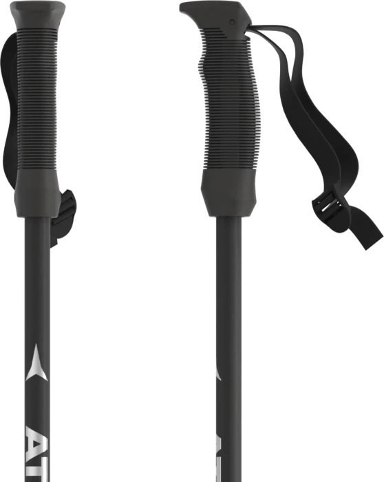 Atomic AMT Telescopic Touren Skistock schwarz/silber (Junior) (Modell 2024/2025)