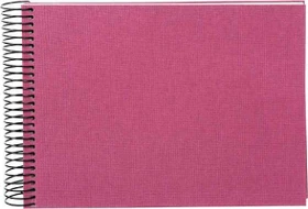 Goldbuch Spiralbalbum Bella Vista Trend 24x17 weiße Seiten rosa